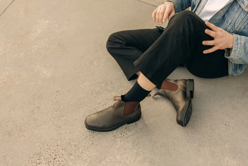 062 Ankelstøvler, Shout Brown, 43