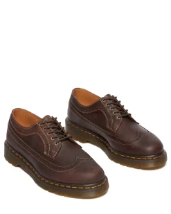 3989 Brogue Sko, Brown, 46