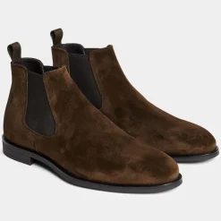 98505 Chelsea Støvler, Mørkebrun, 42