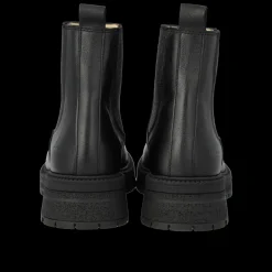 6148-101 Chelseastøvler, Black/Glitter, 34