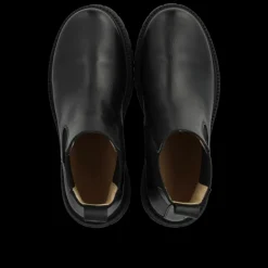 6148-101 Chelseastøvler, Black/Glitter, 34