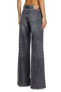 1978 D-Akemi Flare Jeans, Black/Dark Grey, W26/L30
