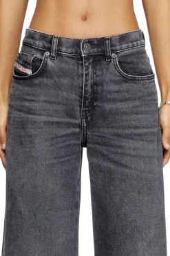 1978 D-Akemi Flare Jeans, Black/Dark Grey, W26/L30