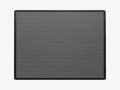 130 Dækkeserviet, Sort, 35,2x42,2 cm