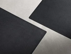 130 Dækkeserviet, Sort, 35,2x42,2 cm