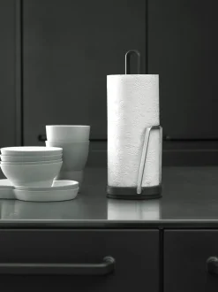 266 Køkkenrulleholder, Sort