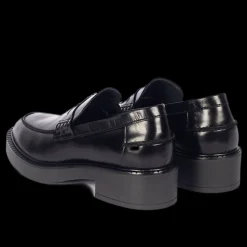 1645-101 Loafers, Black, 39