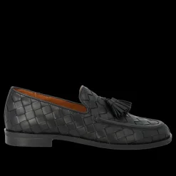 1742-101 Loafers, Black Braid, 39