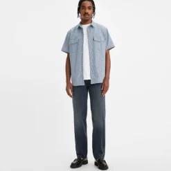 501 Original Jeans, Blue Black Stretch, W36/L32