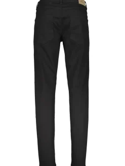 5 Pocket Tapered Jeans, Black, W38/L34