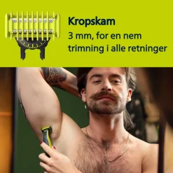 360 QP2834/23 Oneblade Face & Body Barbermaskine