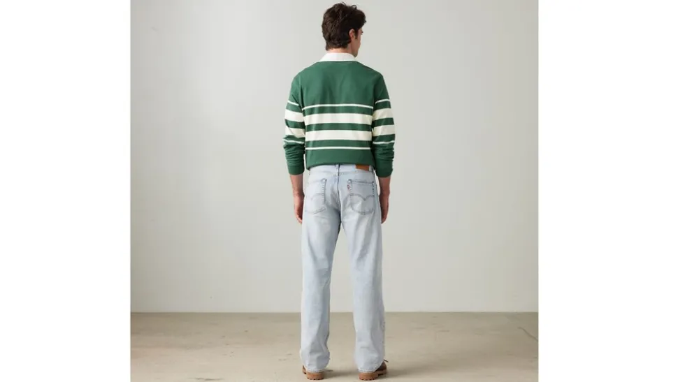 555™ Relaxed Straight Jeans, Baby Blue Essentials - Blue, W30/L32