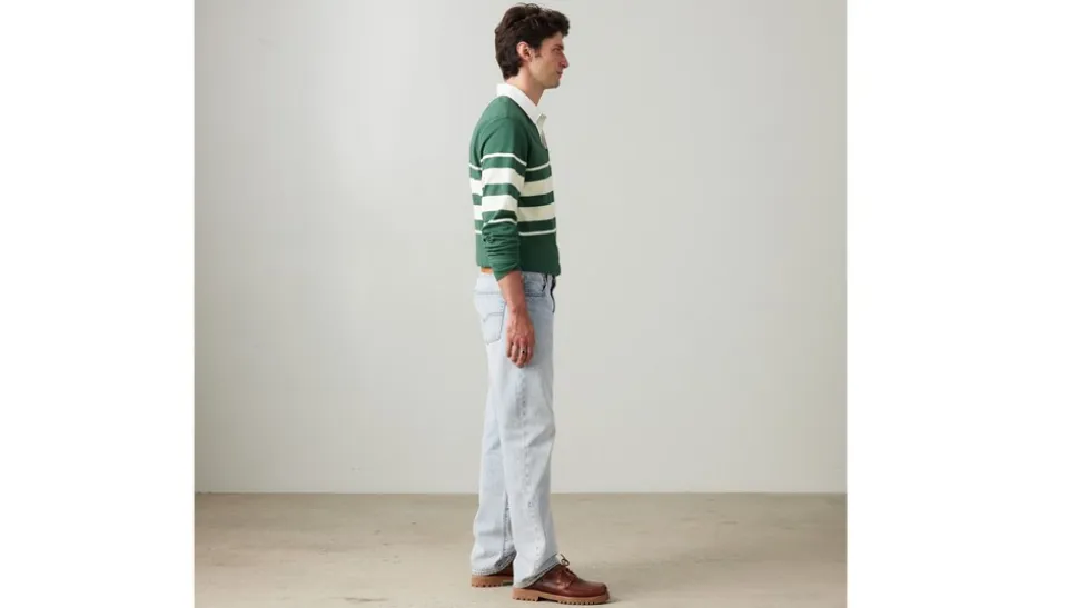 555™ Relaxed Straight Jeans, Baby Blue Essentials - Blue, W30/L32