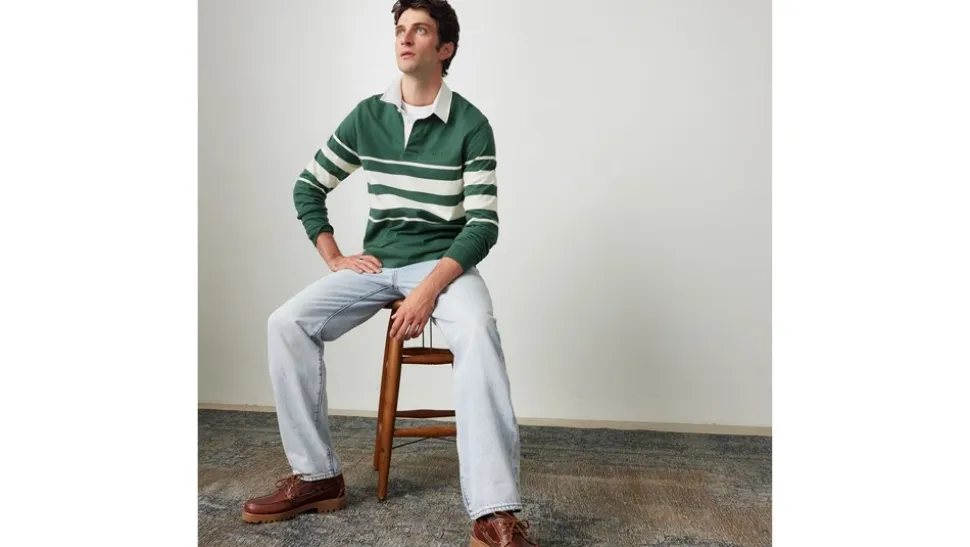 555™ Relaxed Straight Jeans, Baby Blue Essentials - Blue, W30/L32