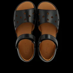 4477-101 Sandaler, Black, 35