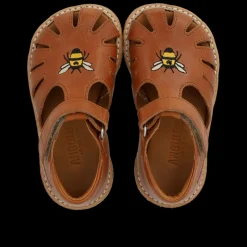 0666-101 Sandaler, Cognac, 25