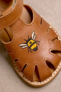 0666-101 Sandaler, Cognac, 25