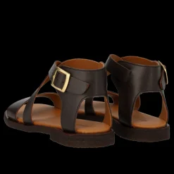 5442-119 Sandaler, Dark Brown, 38