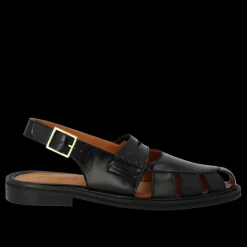 1688-101 Slingback Loafers, Black, 36