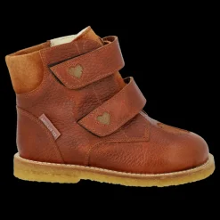 2230-101 Støvler, Cognac/Glitter/Mustard, 27