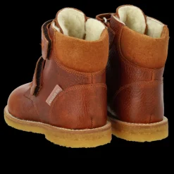 2230-101 Støvler, Cognac/Glitter/Mustard, 27