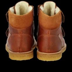 2230-101 Støvler, Cognac/Glitter/Mustard, 27