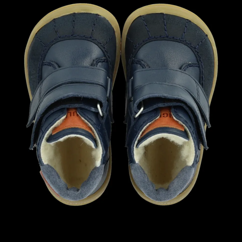 2215-101 Støvler, Navy/Tan/Blue Fog, 23