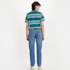 502 Taperede Jeans, Med Indigo Worn In, W33/L32