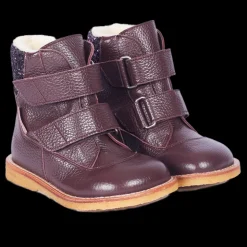 2134-105 Tex-Støvle, Dusty Aubergine, 26
