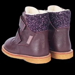 2134-105 Tex-Støvle, Dusty Aubergine, 26