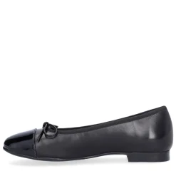 A6021 Ballerinasko, Black Patent/Black Nappa, 36