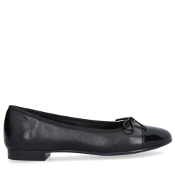 A8041 Ballerinasko, Black Patent/Black Nappa, 37