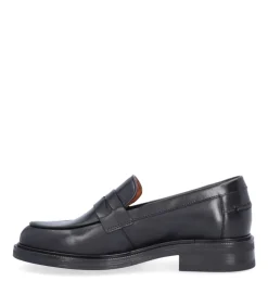 A11361 Loafers, Black Calf, 38