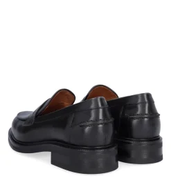 A11361 Loafers, Black Calf, 38