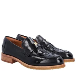 A6316 Loafers, Black Naplack, 41