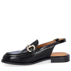 A6340 Loafers, Black Naplack, 41