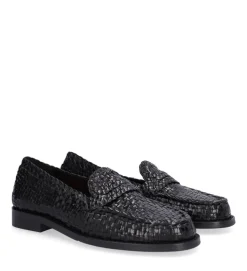 A8671 Loafers, Black Nappa, 36