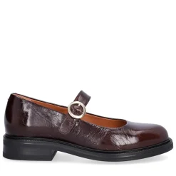 A7016 Mary Jane Ballerinasko, Mogano Naplack, 40