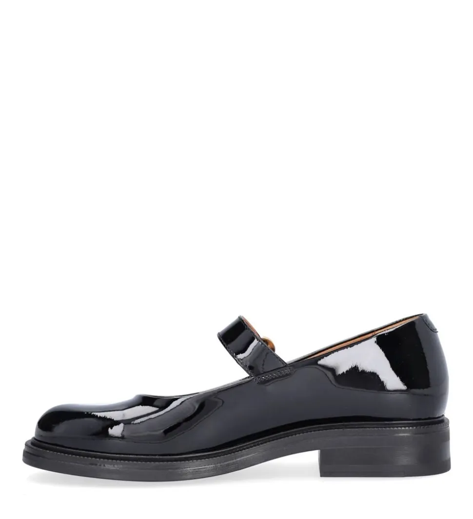 A7016 Mary Jane Ballerinasko, Black Patent, 38