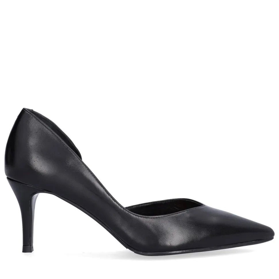 A4600 Pumps, Black Nappa, 36