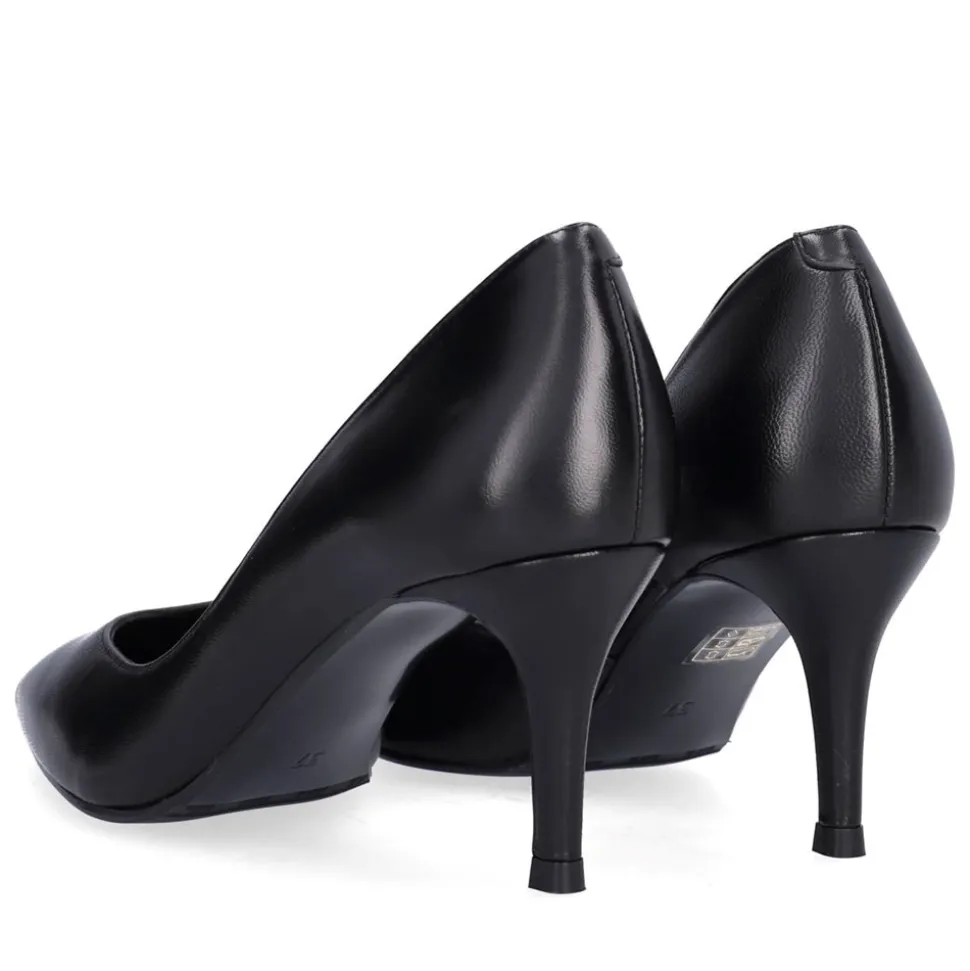 A4600 Pumps, Black Nappa, 36