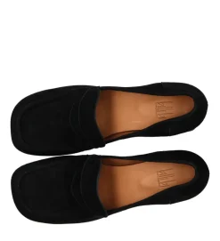 A9221 Pumps, Black Suede, 41