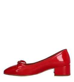 A8059 Pumps, Red Patent, 39