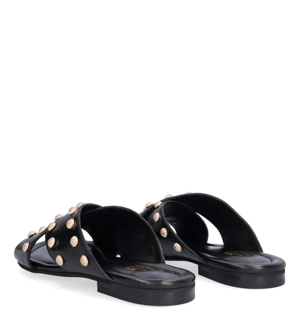 A8711 Sandaler, Black, 36