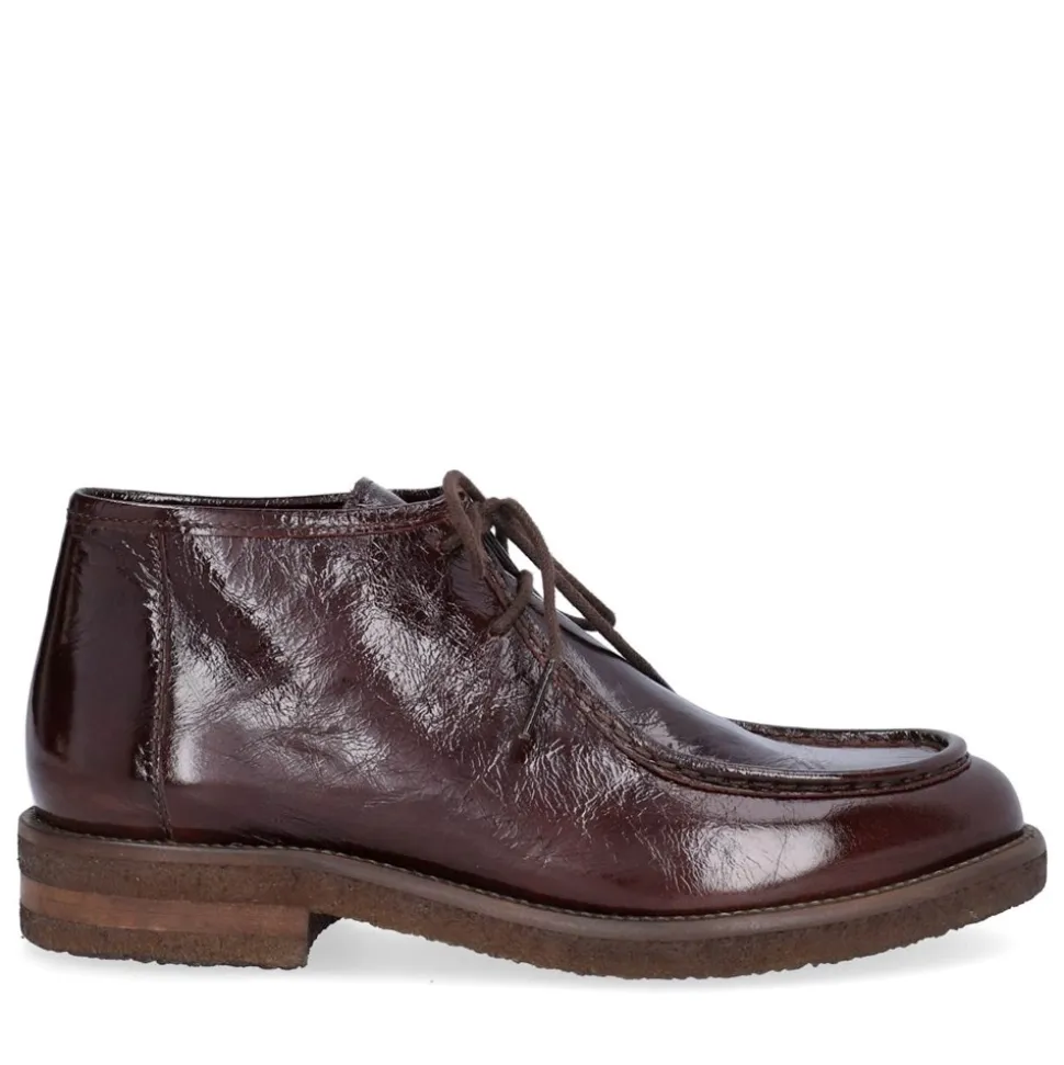 A7025 Støvler, Mogano Naplack, 40