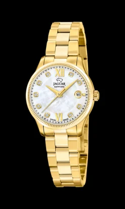 Acamar Classic J1047 Dameur, Gold/Mop, 29 mm