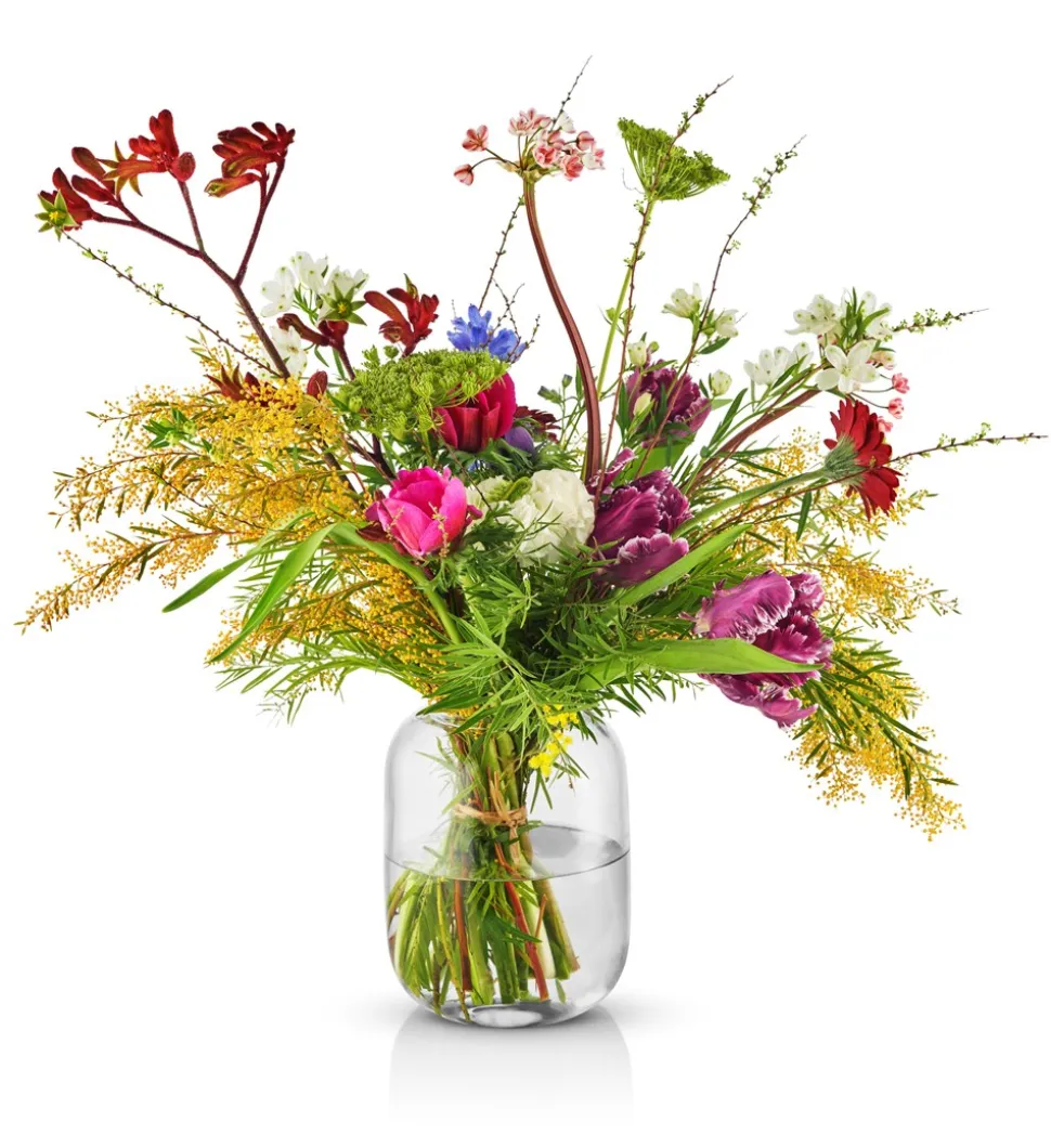 Acorn Vase, Klar, 16,5 cm