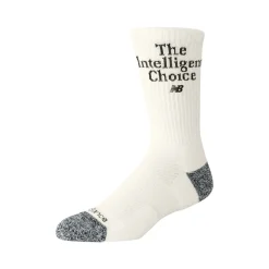 Active Graphic Crew Strømper, Sea Salt, L