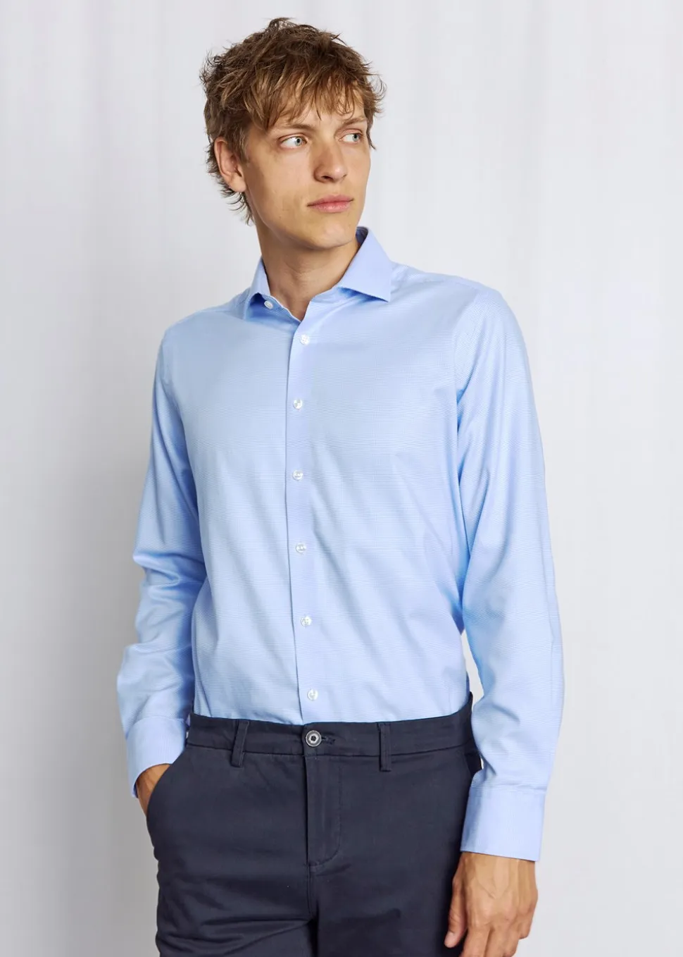 Acuna Skjorte, Light Blue, 40