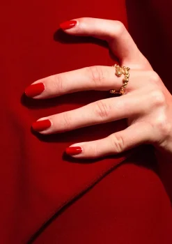 Adagio Ring, Gold Plated, 56